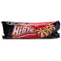 بیسکویت مغزدار دو رنگ های بای 6 عددی شیرین عسل60