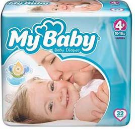 پوشک سایز 4+ اکو مای بیبی