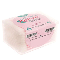 گوش پاکن مکعبی 100 عددی پنبه ریز