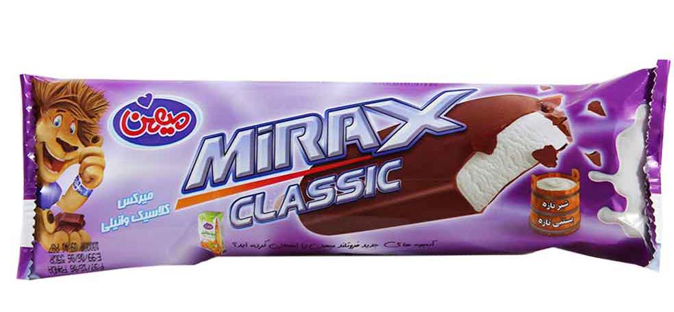 بستنی چوبی کلاسیک روکش شکلات میهن