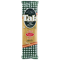 اسپاگتی غنی شده با ویتامین D3 و کلسیم جعبه 500 گرم تک ماکارون