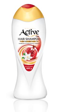 شامپو سرنچرال موهای رنگ شده و اسیب دیده400 اکتیو