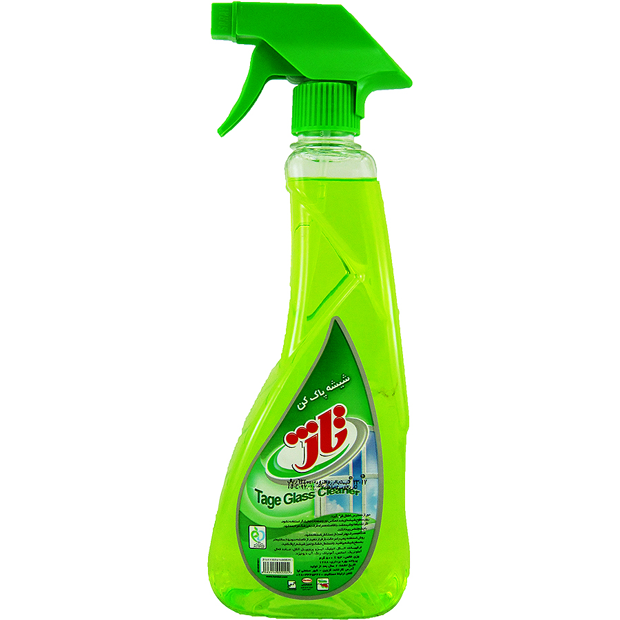 مایع شیشه پاک کن تاژ سبز 500 گ