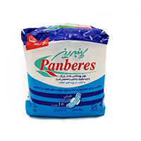 نوار بهداشتی شبانه  L مشبک نازک پنبه ریز40