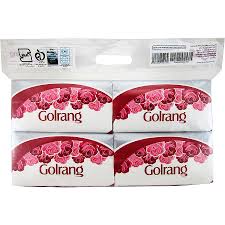دستمال کاغذی سافت پک250برگ دولا4 عددی گلرنگ