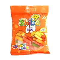 لیکوریتز مخلوط انگشتی ساده 140 گ شیبا