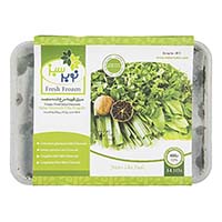 سبزی قورمه سرخ شده منجمد 400 گ نوبر سبز 