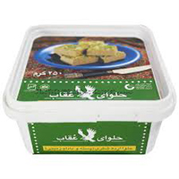 حلوا شکری 250 گ پسته ای عقاب