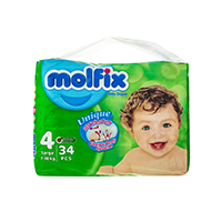 مولفیکس 3 بعدی بزرگ 4*34 دوقلو (سایز 4)