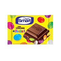 شکلات مغزدار با دراژه شکلاتی دریم اسمارت شیرین عسل