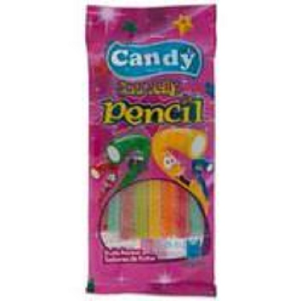 پاستیل لقمه ای مدادی رنگین کمان کندی میکس50