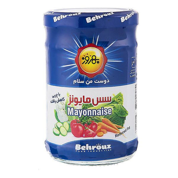 سس مایونز 240 گرمی با چربی کاهش یافته بهروز