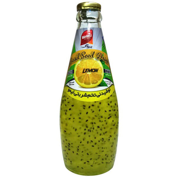 نوشیدنی تخم شربتی لیمو عسل گلدن مکس