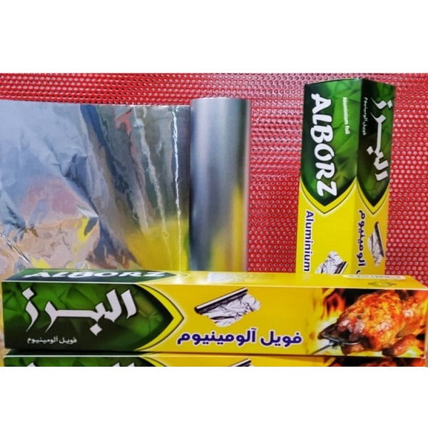 فویل آلومینیومی عرض30 8متری البرز