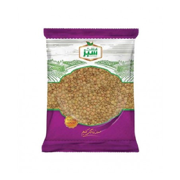 عدس ریز 450 گرم سلوفان کشت سبز