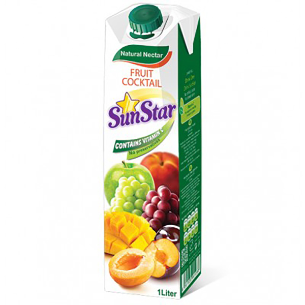 نکتار مخلوط هفت میوه1000 کامبی دام سان استار