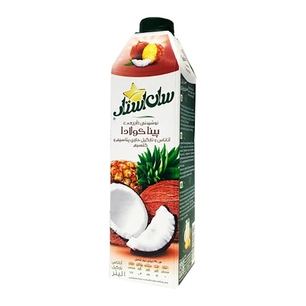 آبمیوه پینا کولادا 1000سان استار