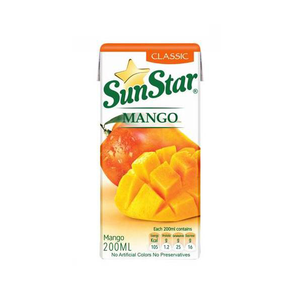 آبمیوه انبه 200 سان استار