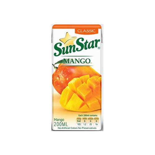 آبمیوه انبه 200 سان استار