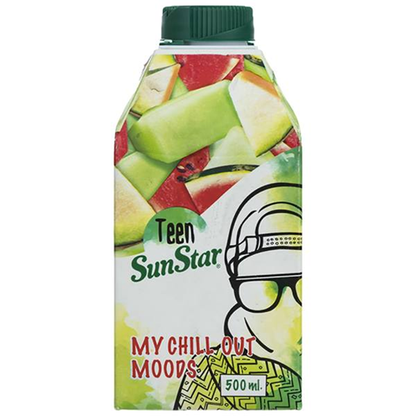 آبمیوه پسرانه میکس ملون500 سان استار