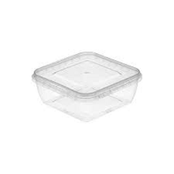 ظرف ماکروویوی 800 شفاف طب پلاستیک