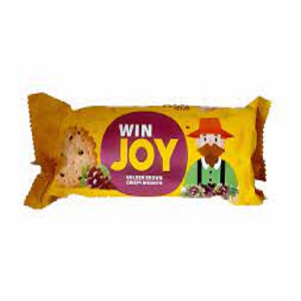 بیسکویت وین جوی با تکه های کشمش 150