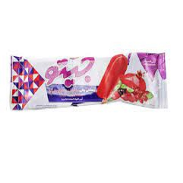 بستنی چوبی یخی آنتی اکسیدان میوه های قرمز جیتو کاله