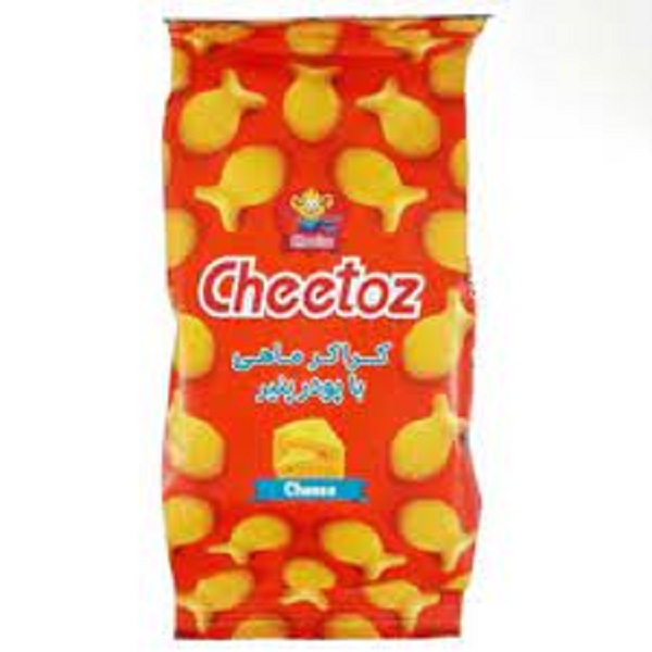 کراکر ماهی پنیری کوچک چی توز