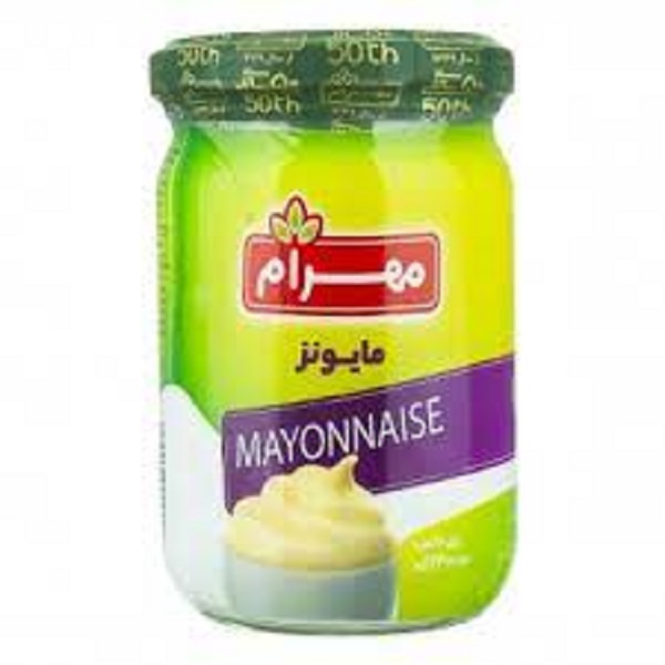 سس مایونز 240 گرم شیشه مهرام 