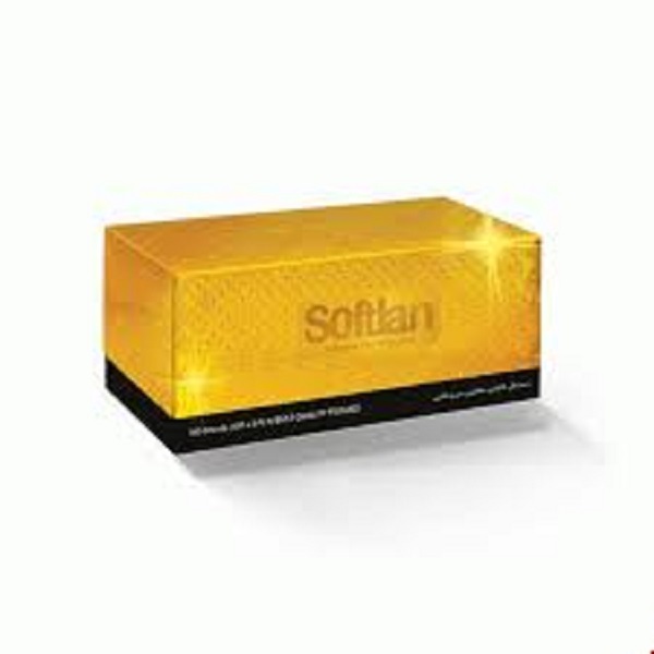 دستمال کاغذی 300 برگ سری طلائی سافتلن 