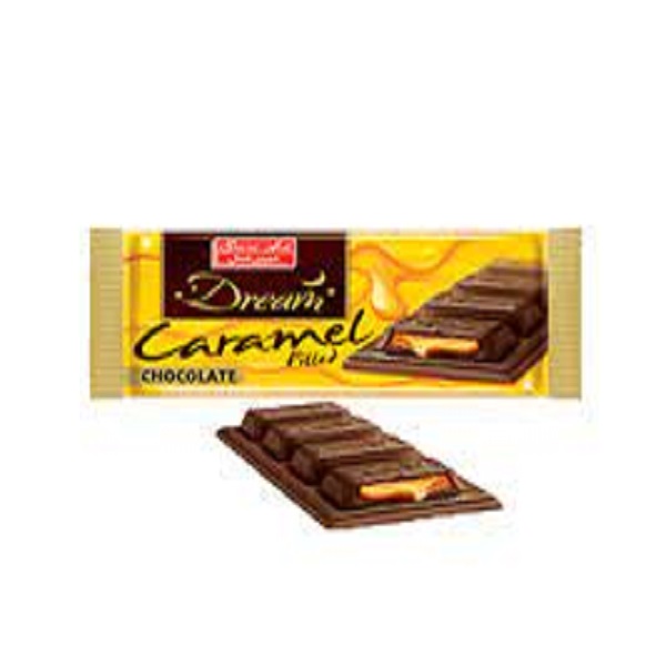 شکلات دریم تابلت شیر با مغز کارامل24 شیرین عسل