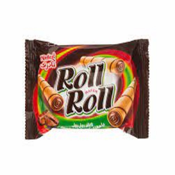 ویفر رول رول قهوه نادری 