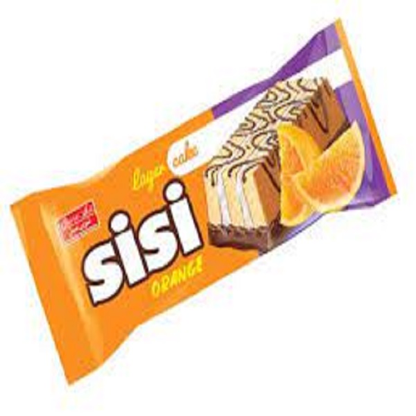 کیک سه لایه پرتقال روکشدار سی سی شیرین عسل