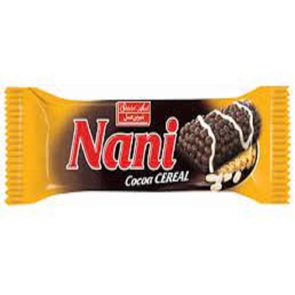 اسنک شکلات نانی غلات حجیم شده شیرین عسل