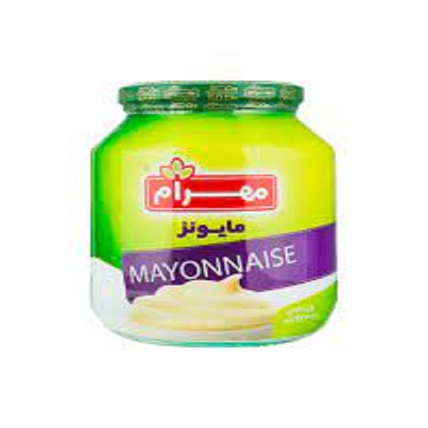 سس مایونز 630 گرم شیشه مهرام 