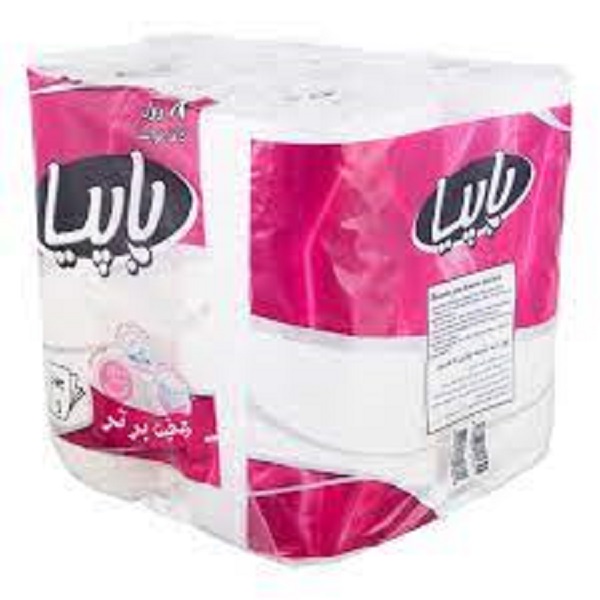 دستمال توالت 8 رول بی ساید پاپیا 6*8