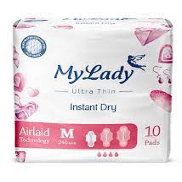 مای لیدی الترا همیشه خشک M نواربهداشتی 10*24