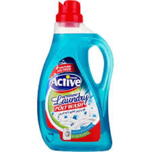 مایع لباسشویی پلی واش 2500 آبی اکتیو