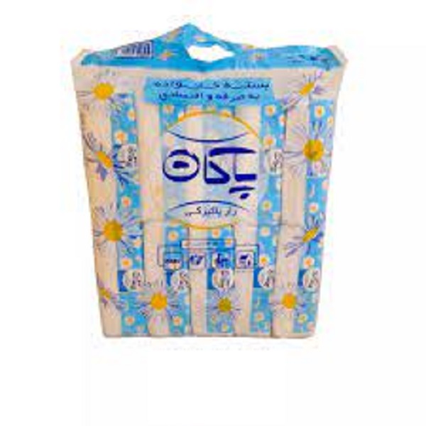 دستمال اقتصادی 200 برگ 10 عددی پاکان 