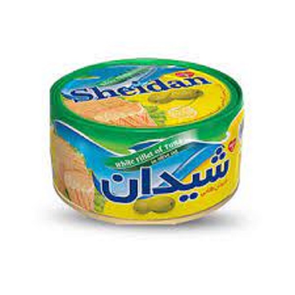 تن ماهی زیتون 180گرمی شیدان