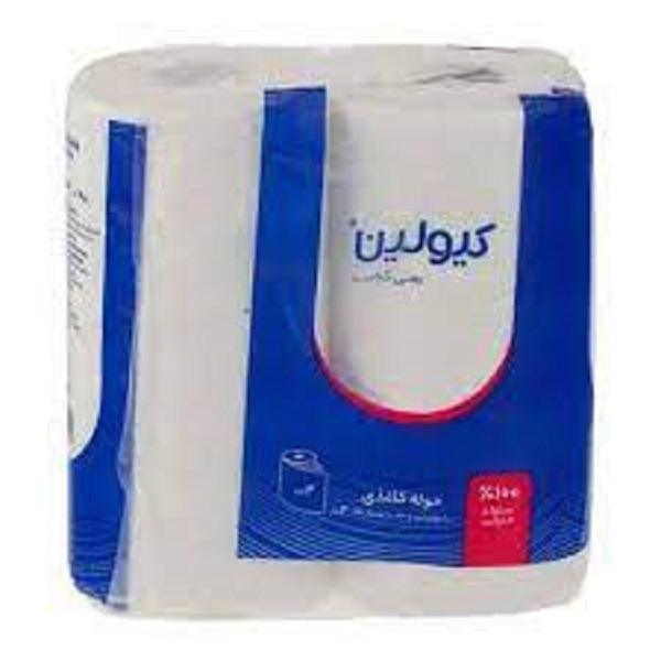 دستمال حوله 4لایه 2رول کیولین