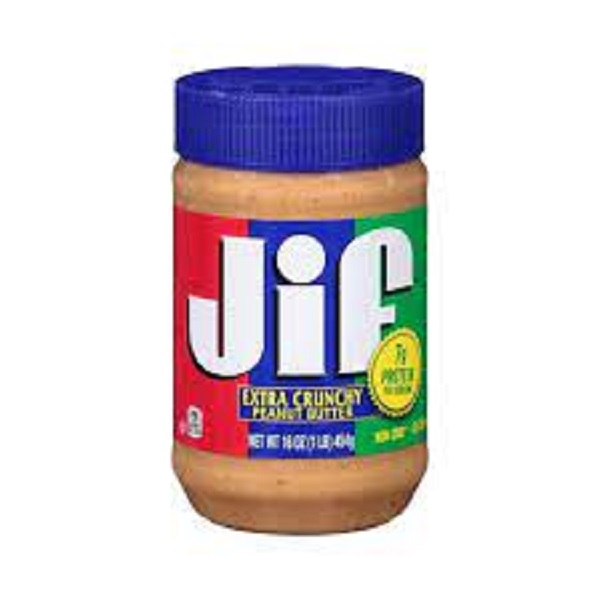 کره بادام زمینی جیف آبی اکستراکرانچی