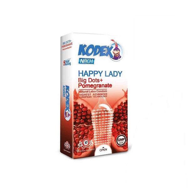 کاندوم هپی لیدی 10ع کدکس
