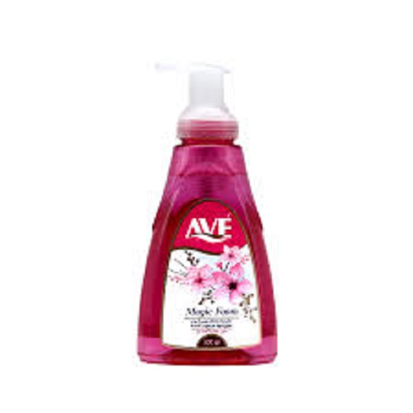 فوم دستشویی صورتی حاوی آلوورا مثلی 500اوه