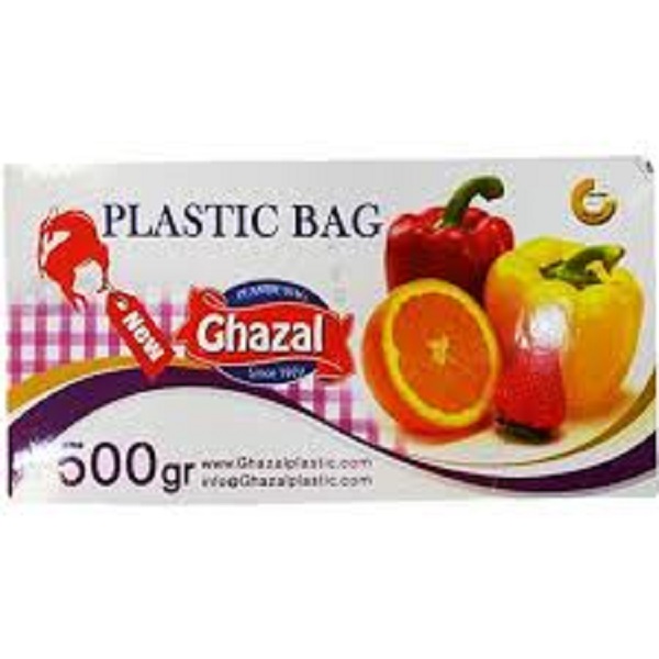 کیسه فریزر جعبه ای 500 گرمی غزال