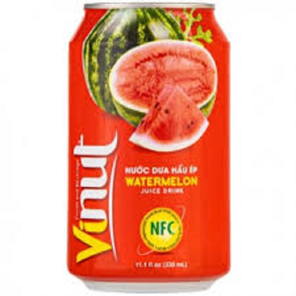 آبمیوه پالپ دار هندوانه قوطی330 وی نات