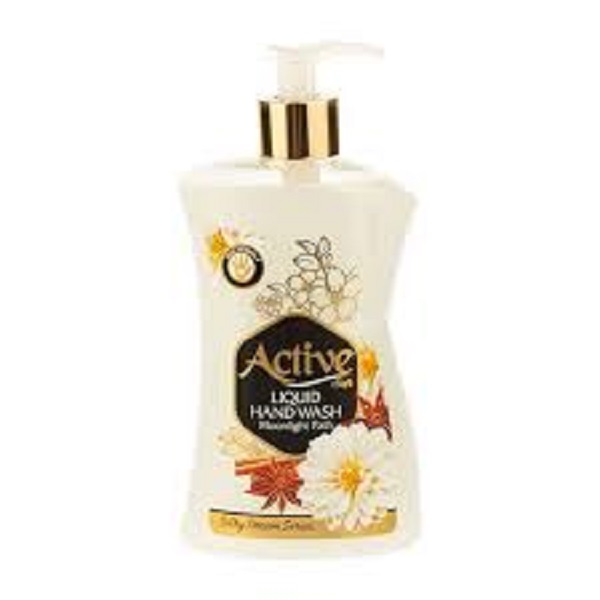 مایع دستشویی 450 سفید سری رویایی ابریشمی اکتیو