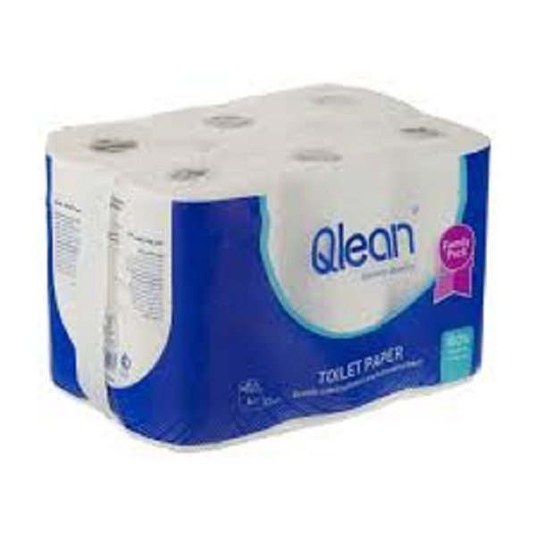 دستمال توالت 4لایه پلاستیک پک12ع کیولین
