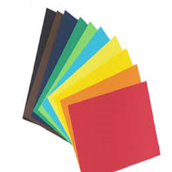 مقوا و کاغذ رنگی بسته 10 رنگ