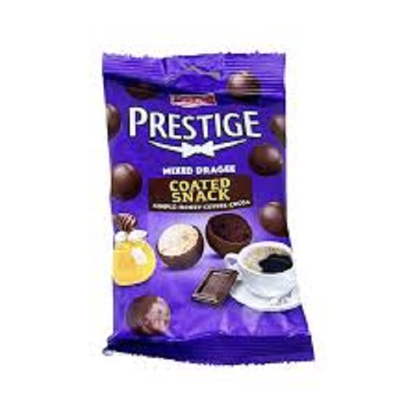 دراژه شکلاتی با مغز اسنک مخلوط لیوانی 75 شیرین عسل